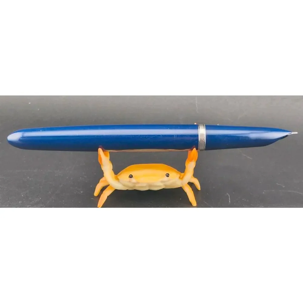 Vintage Parker 21 Fountain Pen Blue Aerometric Filler USA Parts Repair